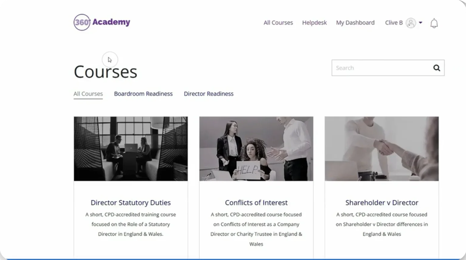 Board-Academy-Dashboard
